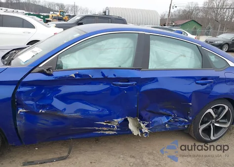 2020 Honda Accord Sport from USA, damaged, VIN 1HGCV1F33LA148147